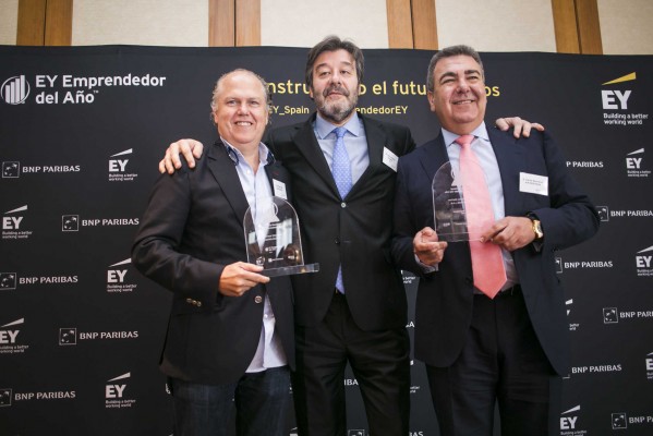 Bertomeu (Air Nostrum) y Silla (Jeanologia), candidatos al Premio Emprendedor del Año de EY