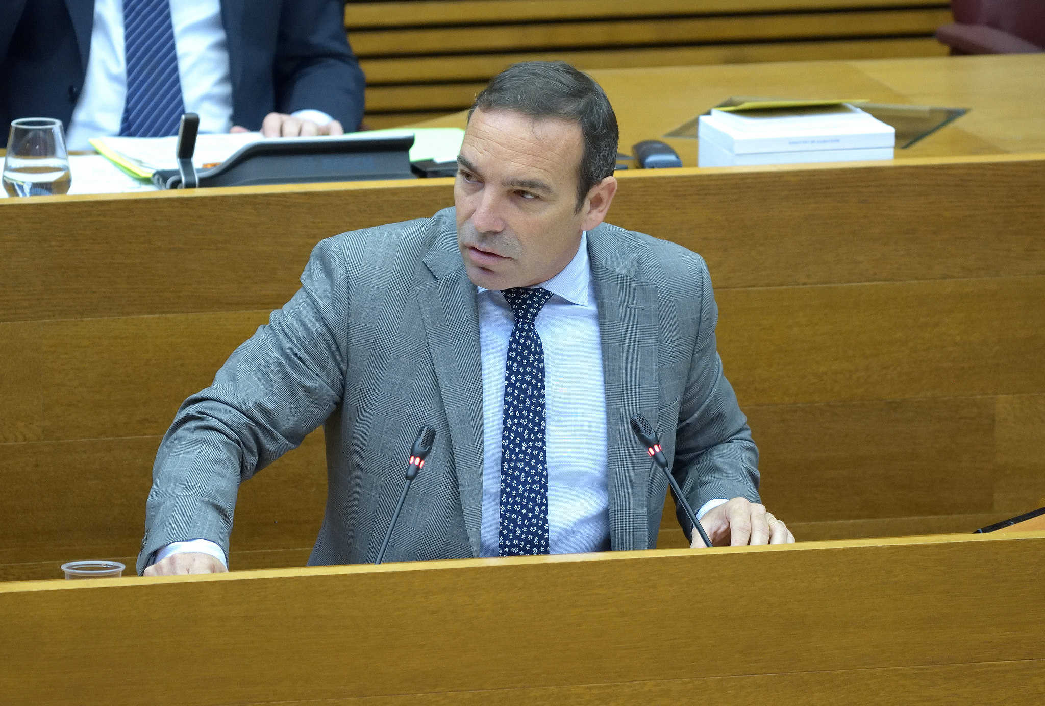 El diputado de Ciudadanos, Tony Woodward. Foto: CORTS/INMA CABALLER - 