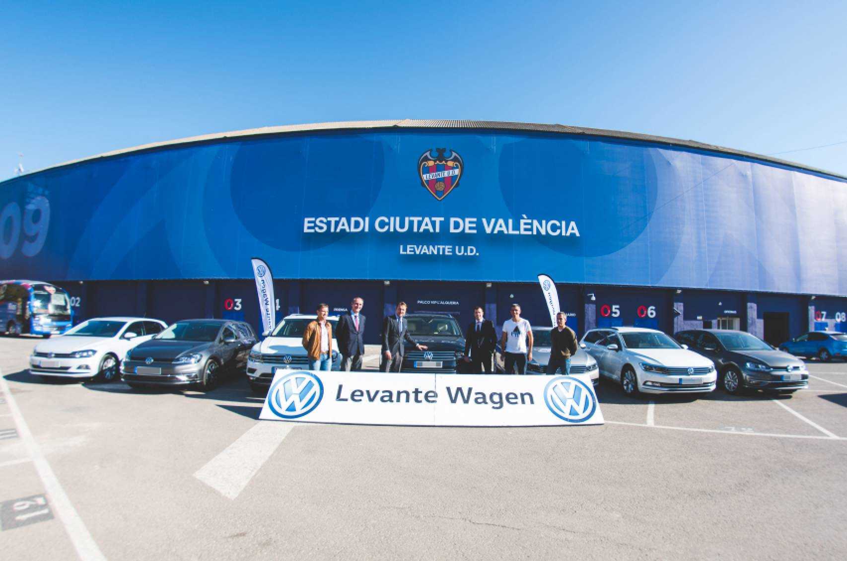 EL Levante UD ya disfruta de la nueva flota de vehículos Levante Wagen