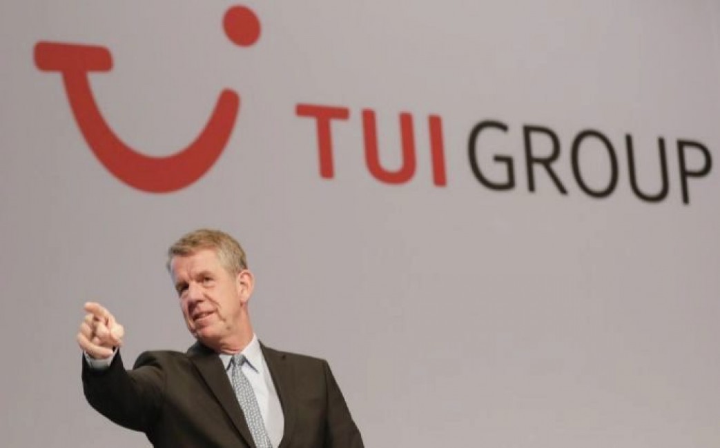 El presidente de TUI, Fritz Joussen. Foto: EFE  - 