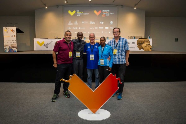 Kitwara y Zennebe aseguran que el Maratón Valencia es idóneo para un récord mundial