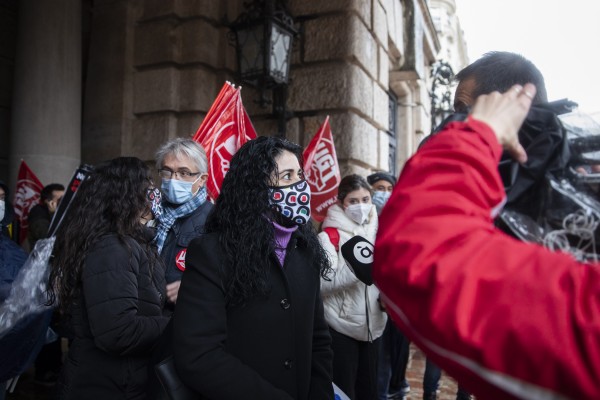 Manifestación en València contra el aumento de los precios (Fotos: Eva Máñez)