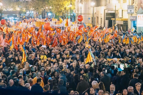 PSPV pedirá explicaciones al presidente de RTVE sobre la cobertura de la marcha por la financiación