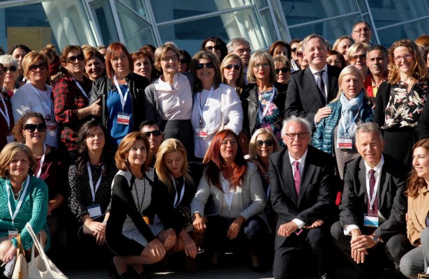 Isabel García Tejerina subraya el creciente liderazgo de las mujeres en el sector
pesquero
