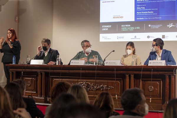 Debate 'Efectos positivos de los derechos laborales en la economía' (Fotos: Marga Ferrer)