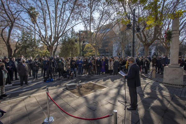 Homenaje a Manuel Broseta en el 30 aniversario de su asesinato (Fotos: Eva Máñez)