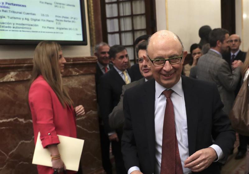 El ministro de Hacienda, Cristóbal Montoro. Foto: EFE/Zipi - 