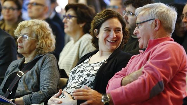 Colau quiere que Barcelona haga frente común con València por el Corredor Mediterráneo