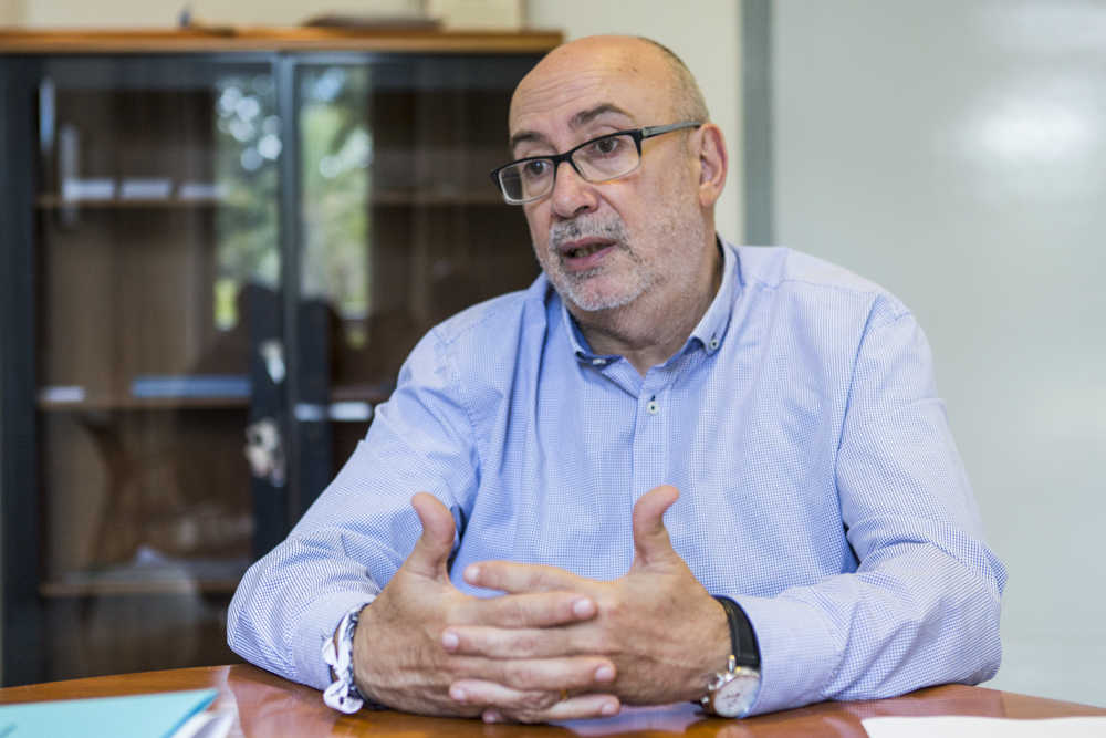 El conseller de Transparencia, Manuel Alcaraz. Foto: EVA MAÑEZ - 