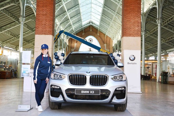 Bertolín, en el mercado de Colón con el nuevo BMW X3