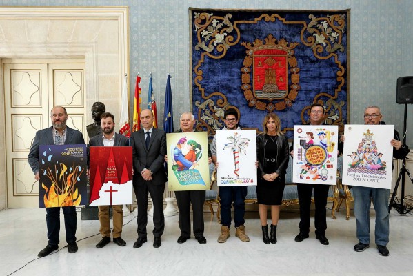 Las fiestas de Alicante ya tienen carteles para 2018