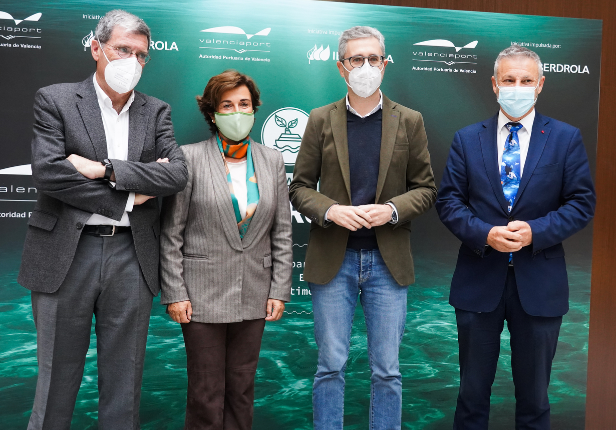 Presentación de la alianza Net-Zero para la descarbonización y electrificación del sector marítimo (Fotos: Eduardo Manzana)