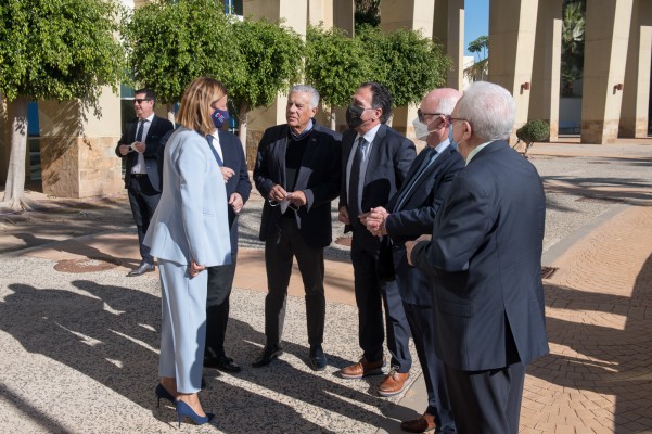 Patronato del Centro de Envejecimiento de la Generalitat (Fotos RAFA MOLINA)