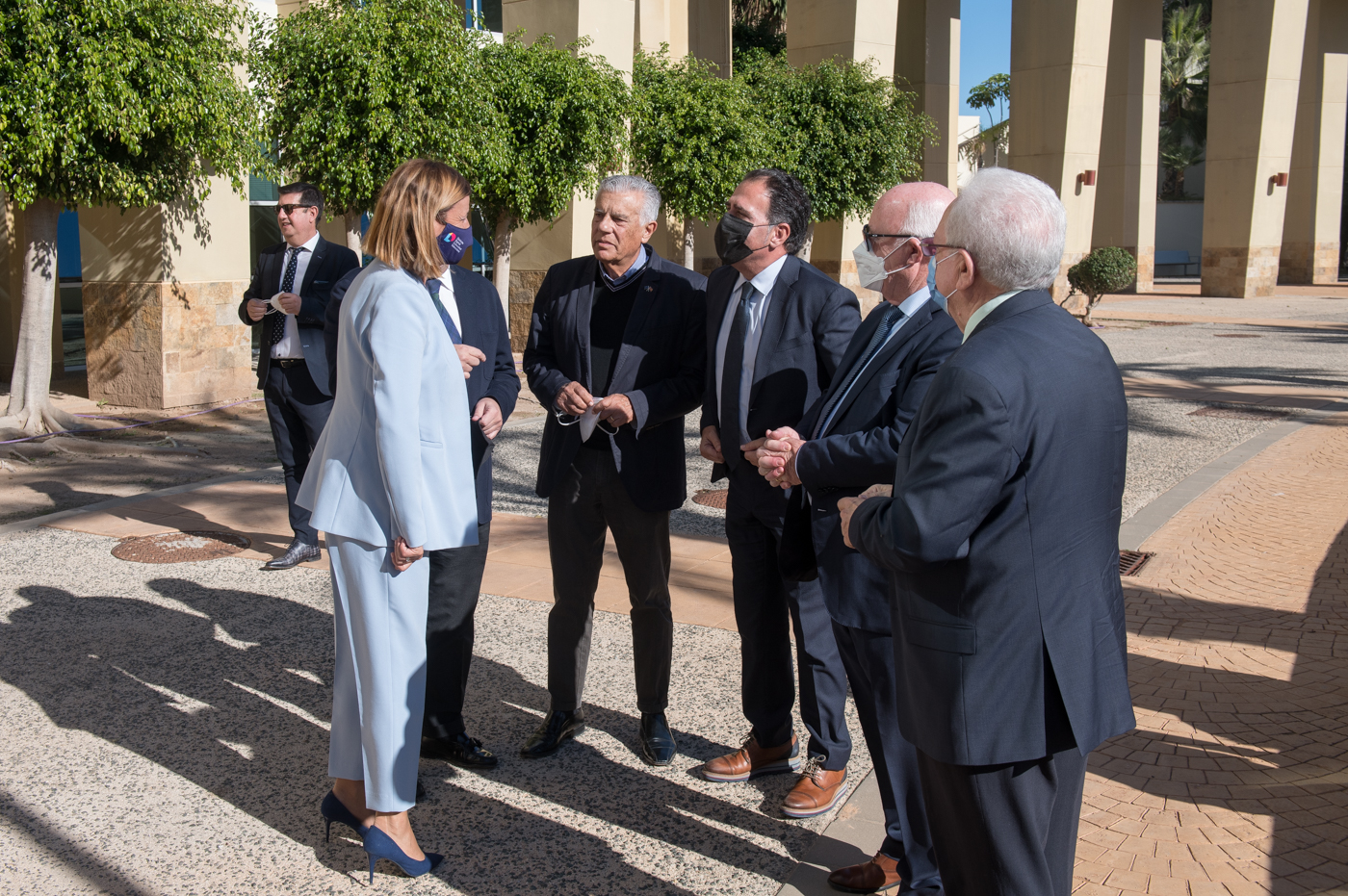 Patronato del Centro de Envejecimiento de la Generalitat (Fotos RAFA MOLINA)