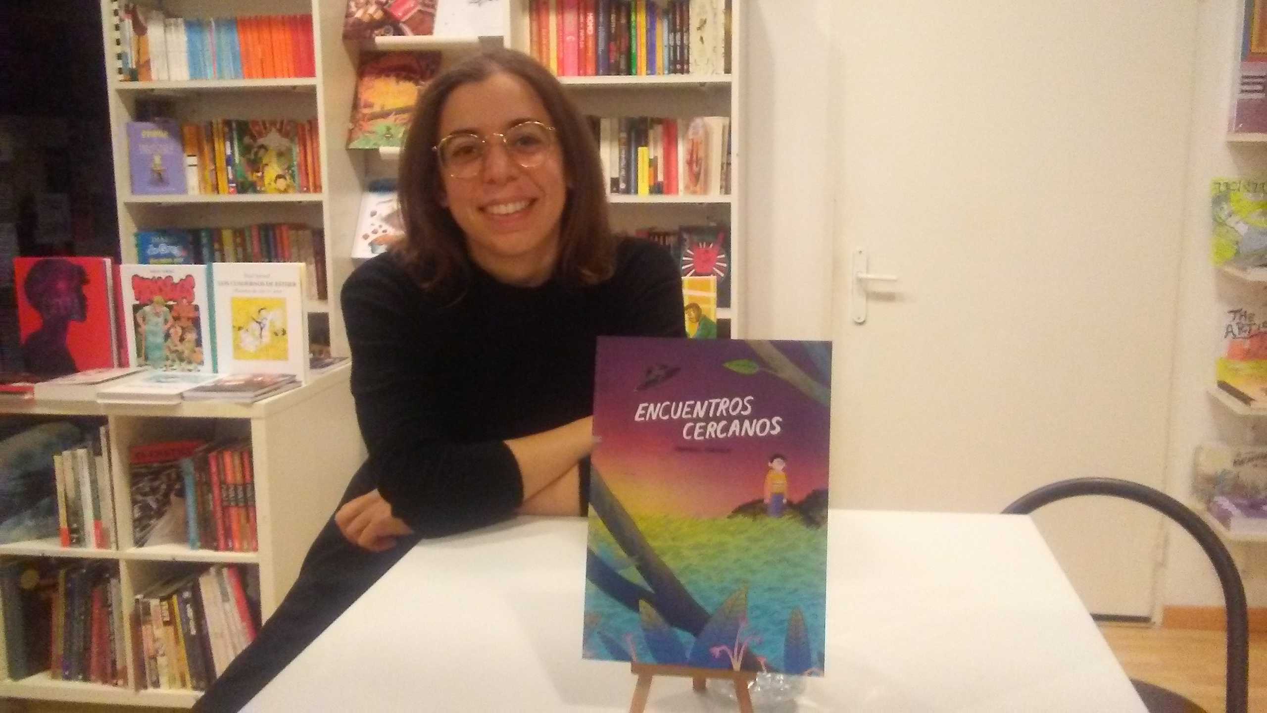 Anabel Lozano, durante la presentación de 