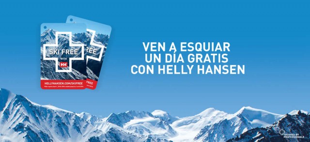 Ven a esquiar gratis en Boí Taüll con Helly Hansen