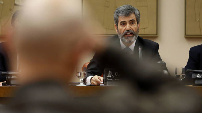 El presidente del CGPJ insta a llevar la transparencia a todas las instituciones públicas 