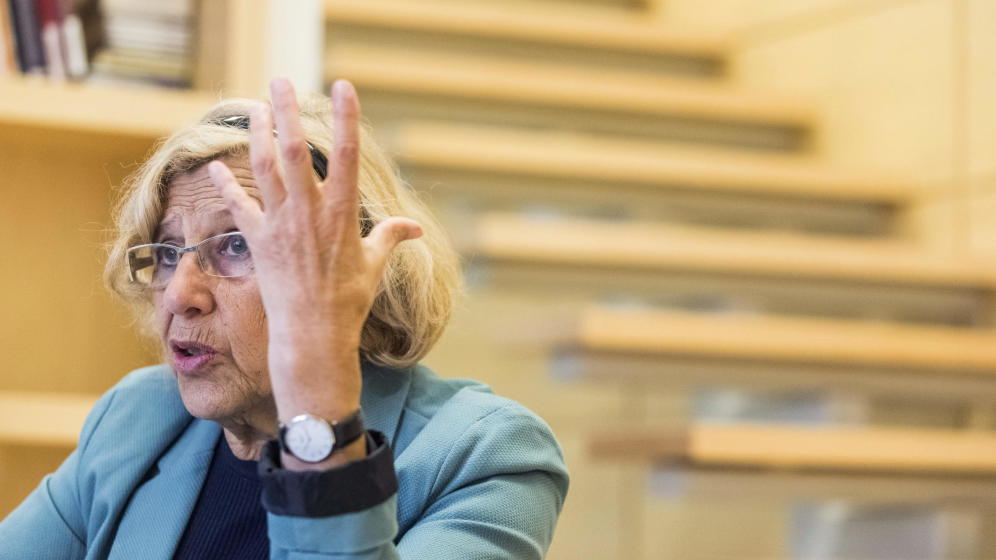 La alcaldesa de Madrid, Manuela Carmena. Foto: EFE - 