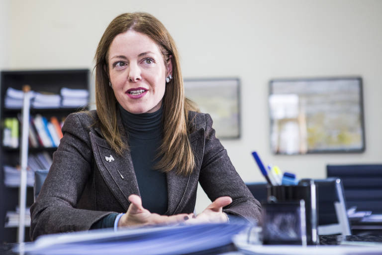 Clara Ferrando, secretaria autonómica de Hacienda y miembro de Compromís. Foto: EVA MÁÑEZ - 