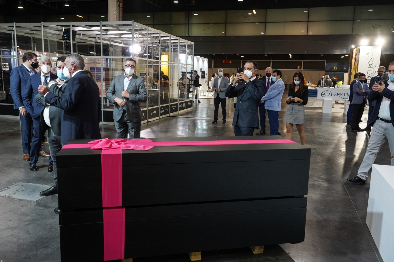 Primera jornada de Funermostra 2021 en Feria Valencia (Fotos: Eduardo Manzana)