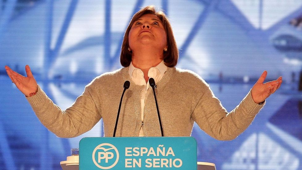 La presidenta del PPCV, Isabel Bonig. Foto: EFE - 