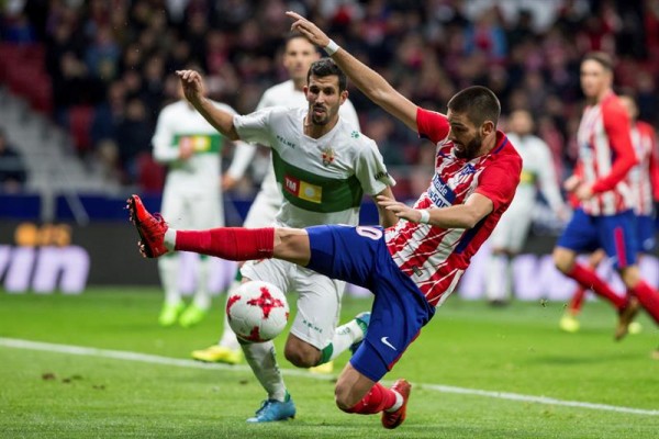 El Elche cae eliminado ante el Atlético