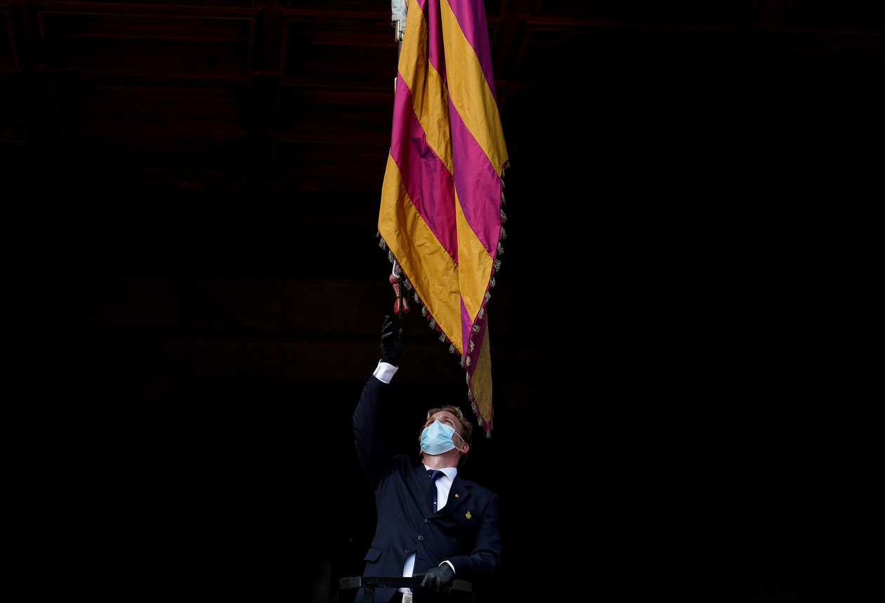 Procesión cívica del 9 d'Octubre de 2021 (Fotos: Eduardo Manzana)