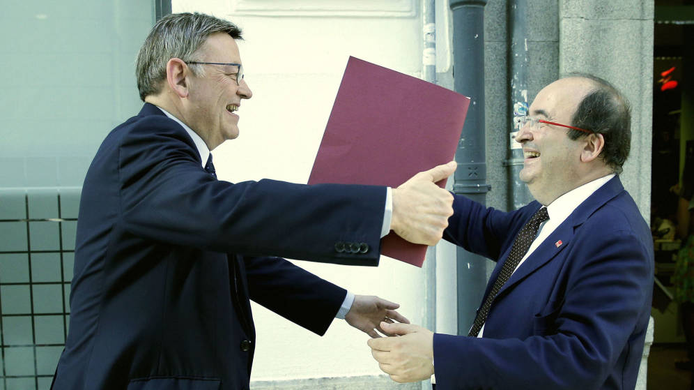 Puig e Iceta. Foto: EFE - 