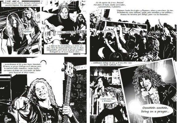 El cómic de Metallica: auge, alcohol, coca y caída de los padres del thrash metal