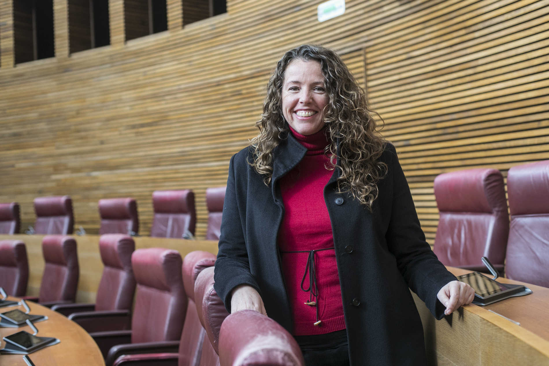 La diputada de Podemos, Beatriz Gascó. Foto: EVA MAÑEZ  - 