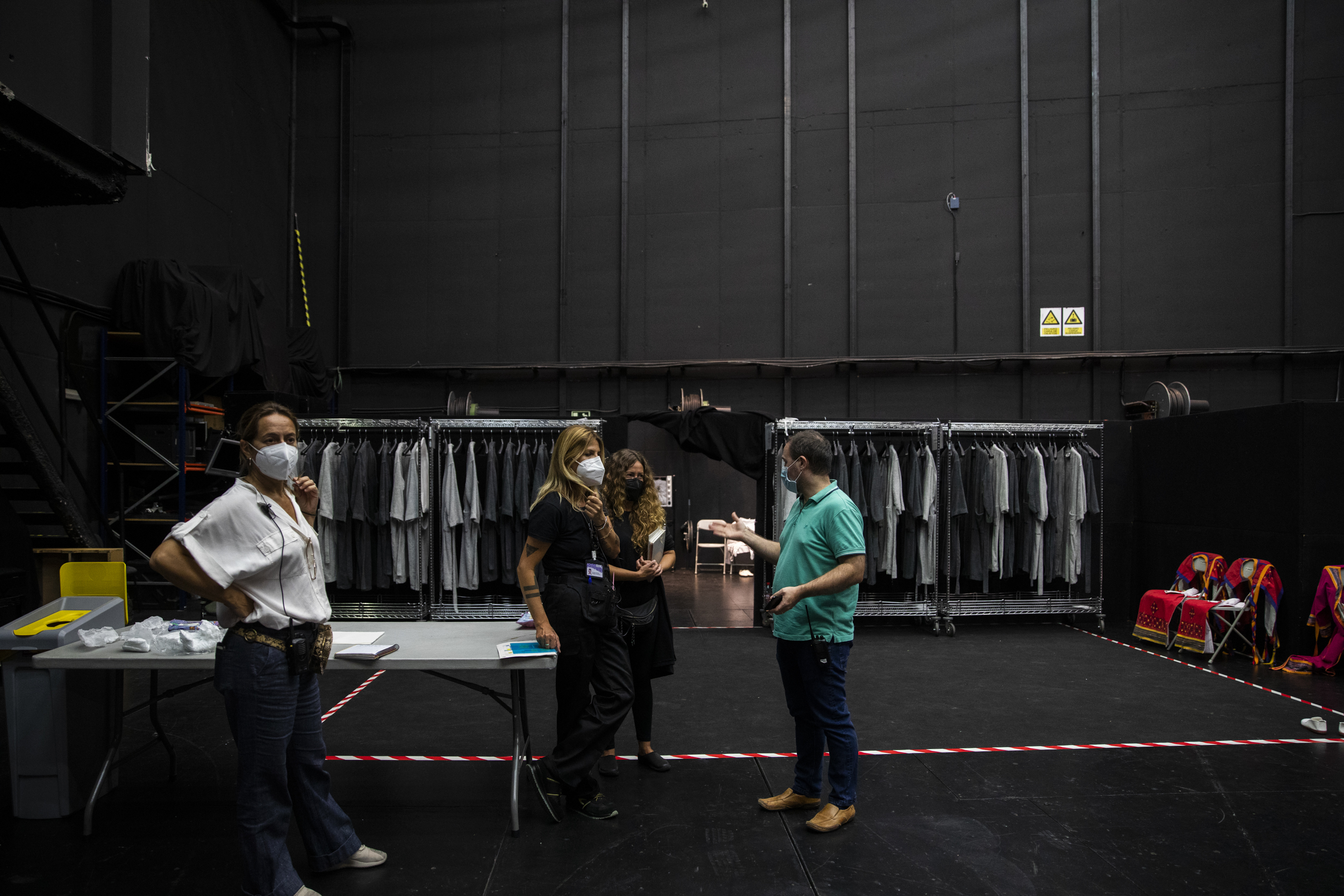 En las entrañas del 'Réquiem' de Romeo Castelucci y James Gaffigan (Fotos: EVA MÁÑEZ)