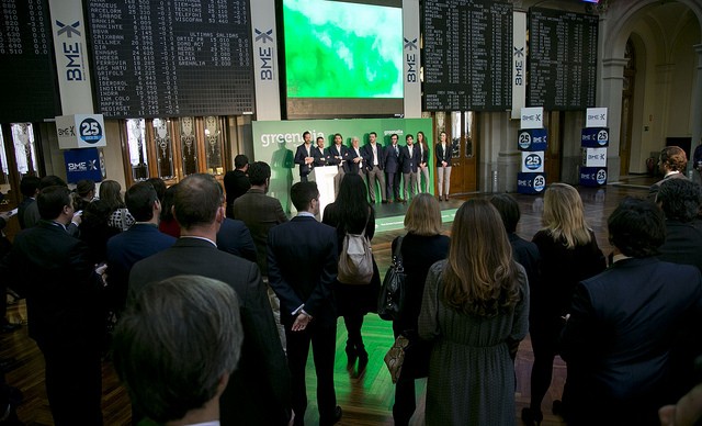 Greenalia completa su primer día en el MAB subiendo casi un 8%