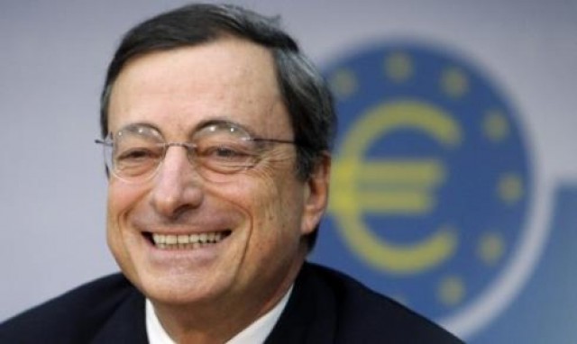 El Ibex 35 se dispara tras el anuncio de Draghi de revisar en marzo la política monetaria del BCE