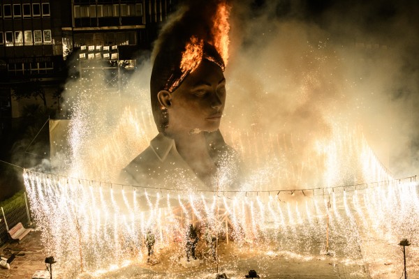 Nit de la Cremà Fallas 2021 (Fotos: Kike Taberner)