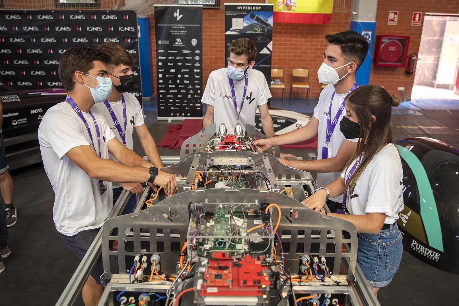 Empieza la European Hyperloop Week (EHW) en Valencia (Fotos: Marga Ferrer)