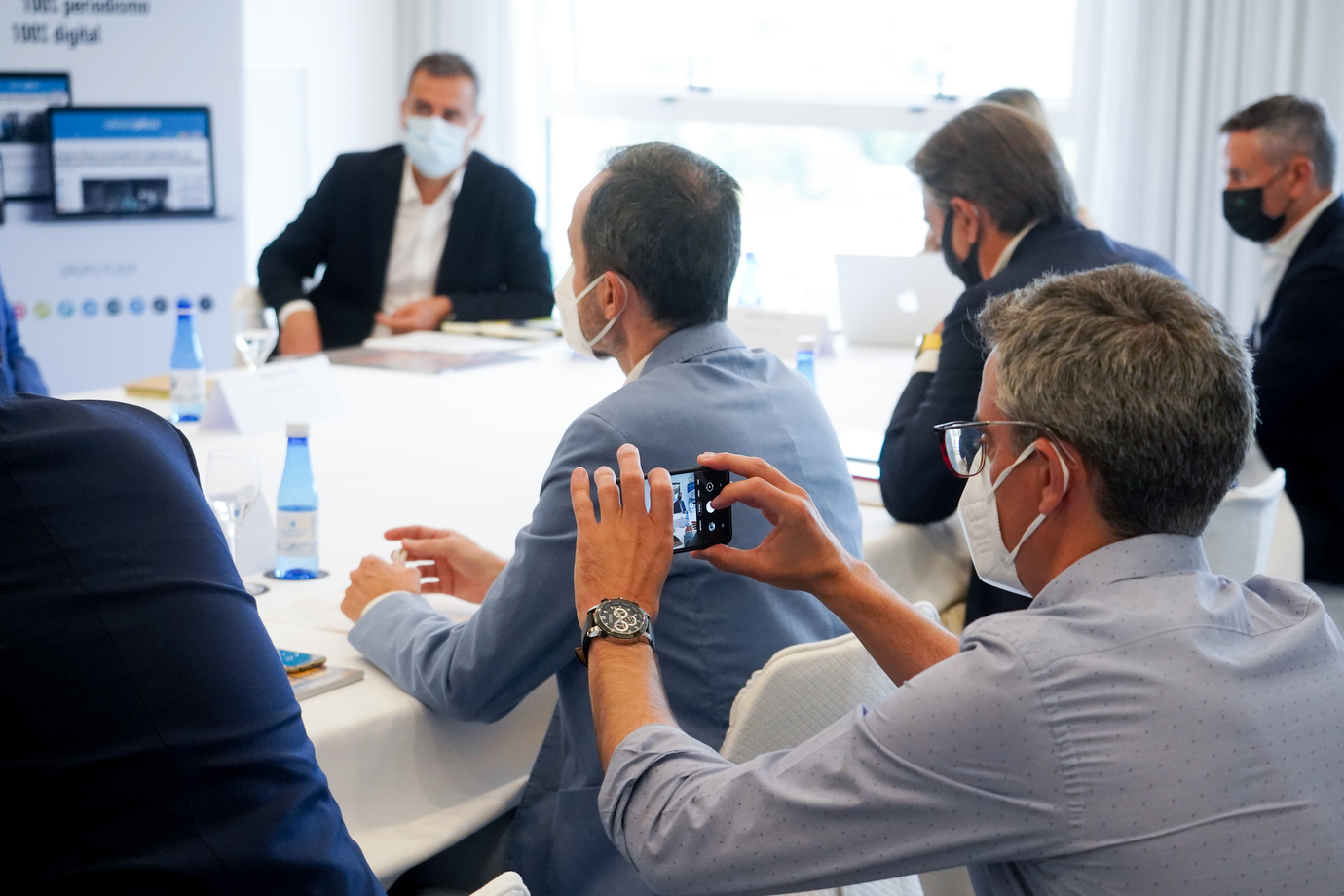 Desayuno VP sobre los retos del sector químico (Fotos: Eduardo Manzana)