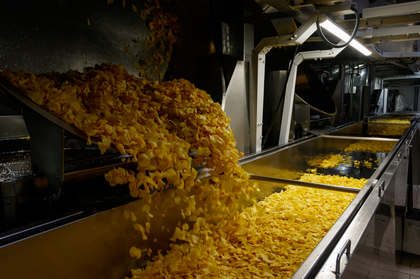 Dentro de la fábrica de Snacks El Valle (Fotos: PEPE OLIVARES)
