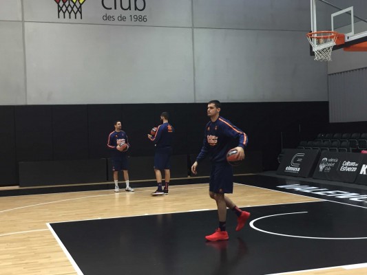 Dubljevic y Abalde entrenan pero no viajan a Tel Aviv