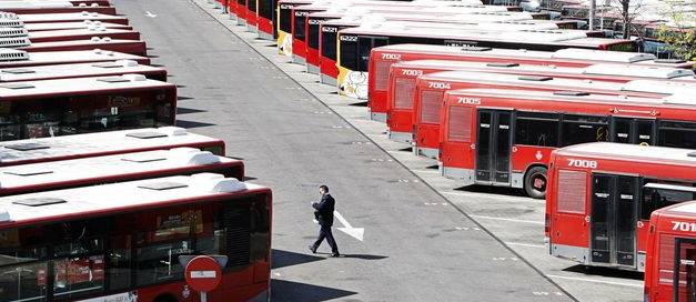 El 60% de trabajadores de la EMT votan contra paros convocados por la negociación del convenio