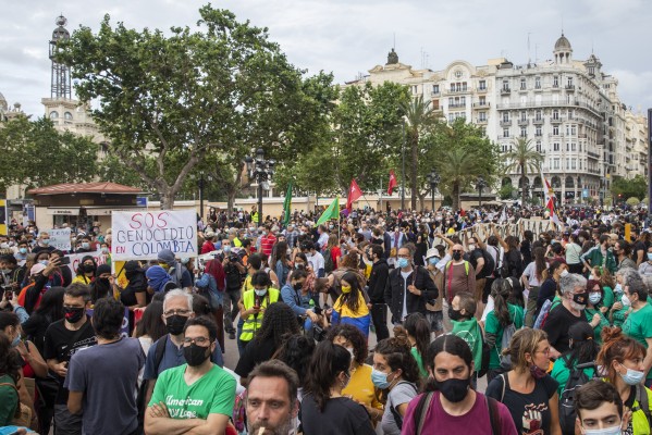 Manifestación en València contra la ‘Ley Mordaza’ (Fotos: Eva Máñez)