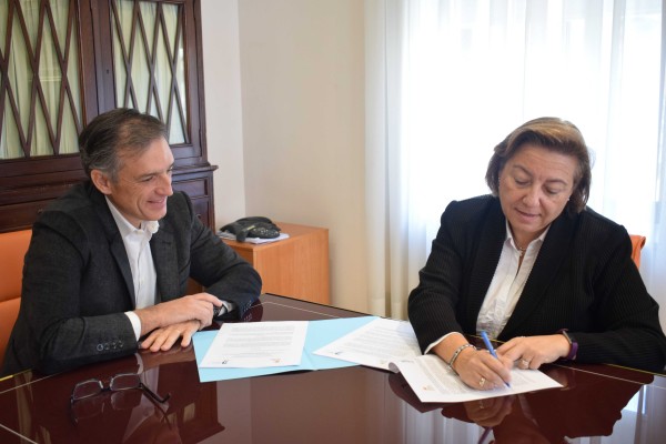 El Parque Científico de la UMH y Dinapsis colaborarán en dar impulso a empresas y a emprendedores