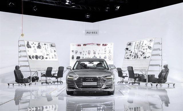 Audi muestra por primera vez las etapas de desarrollo técnico del A8