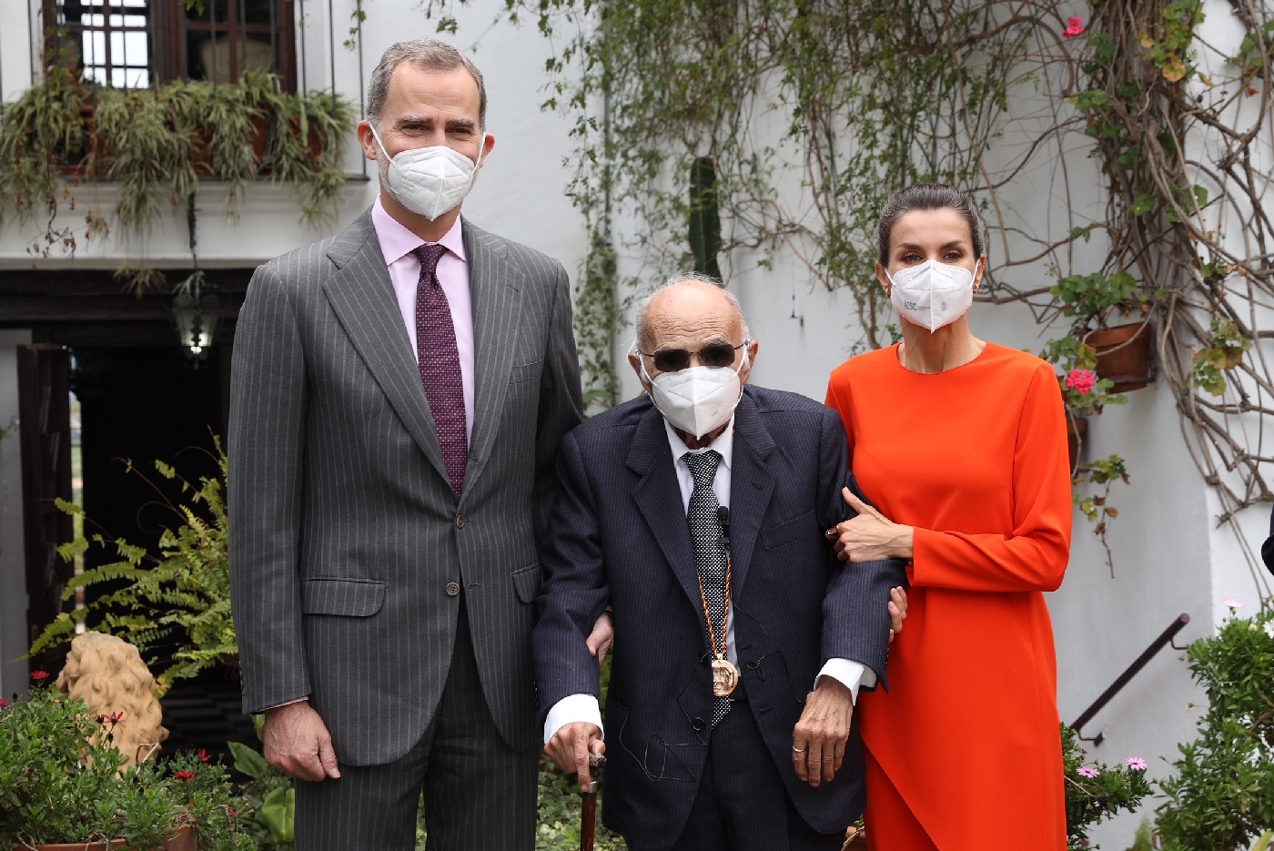 Francisco Brines recibe el Premio Cervantes (Fotos: Eduardo Manzana/Casa Real)
