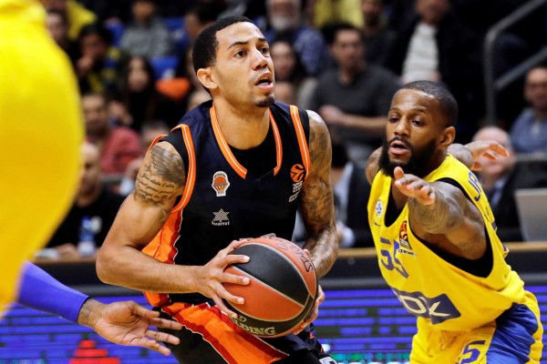 Buen partido de Valencia Basket sin premio ante el Maccabi en Euroliga