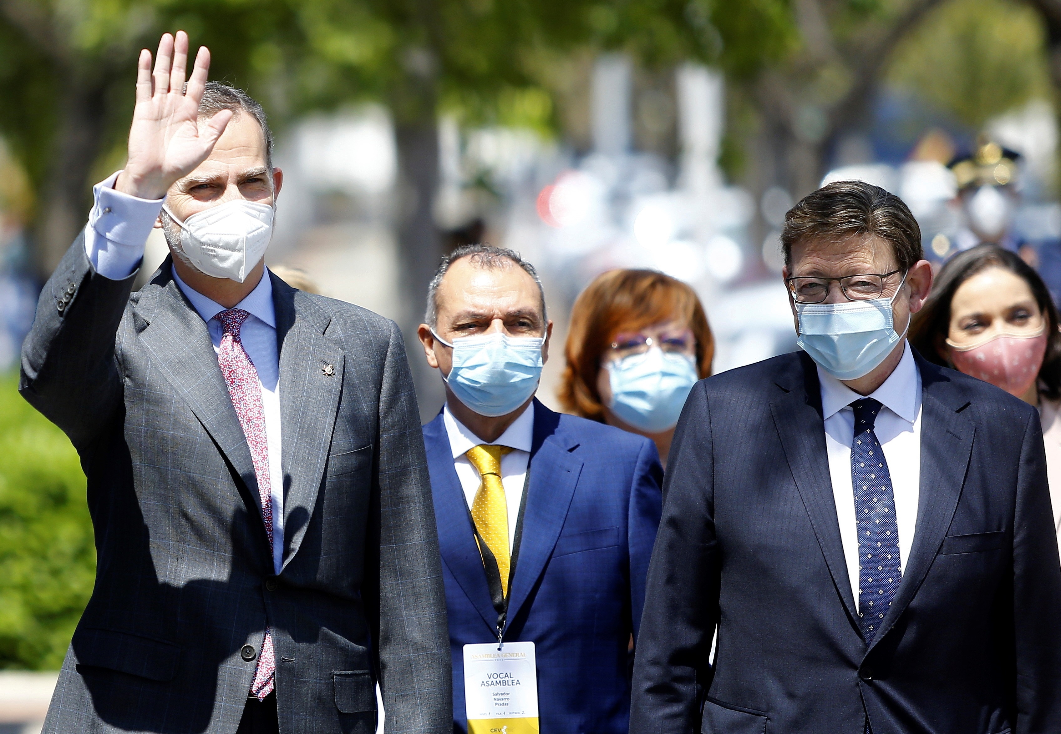 El Rey clausura la Asamblea General de la CEV en Castelló. (Fotos: Efe/GVA/CEV)