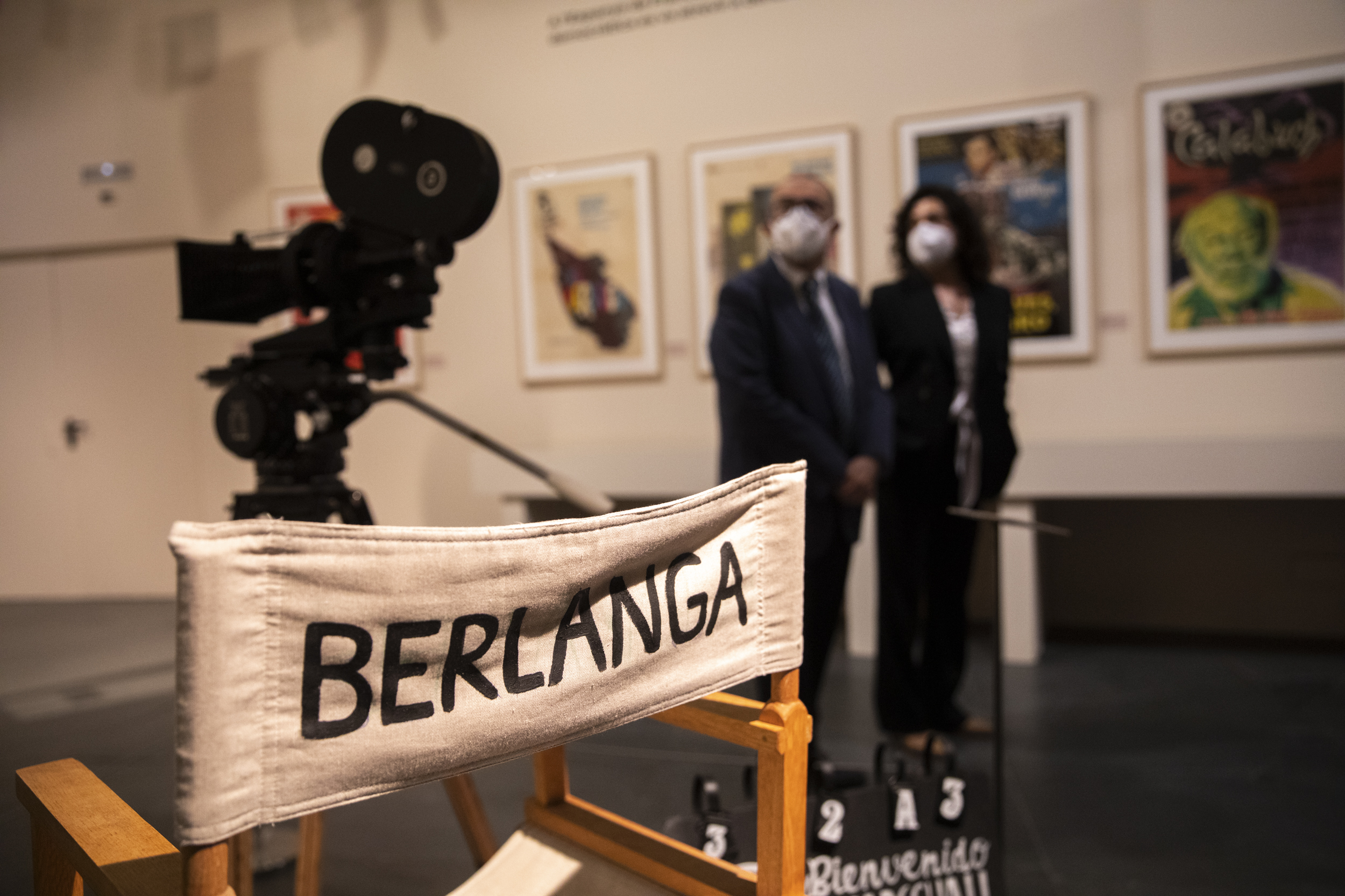 El MuVIM inaugura el Año Berlanga en València (Fotos: EVA MÁÑEZ)