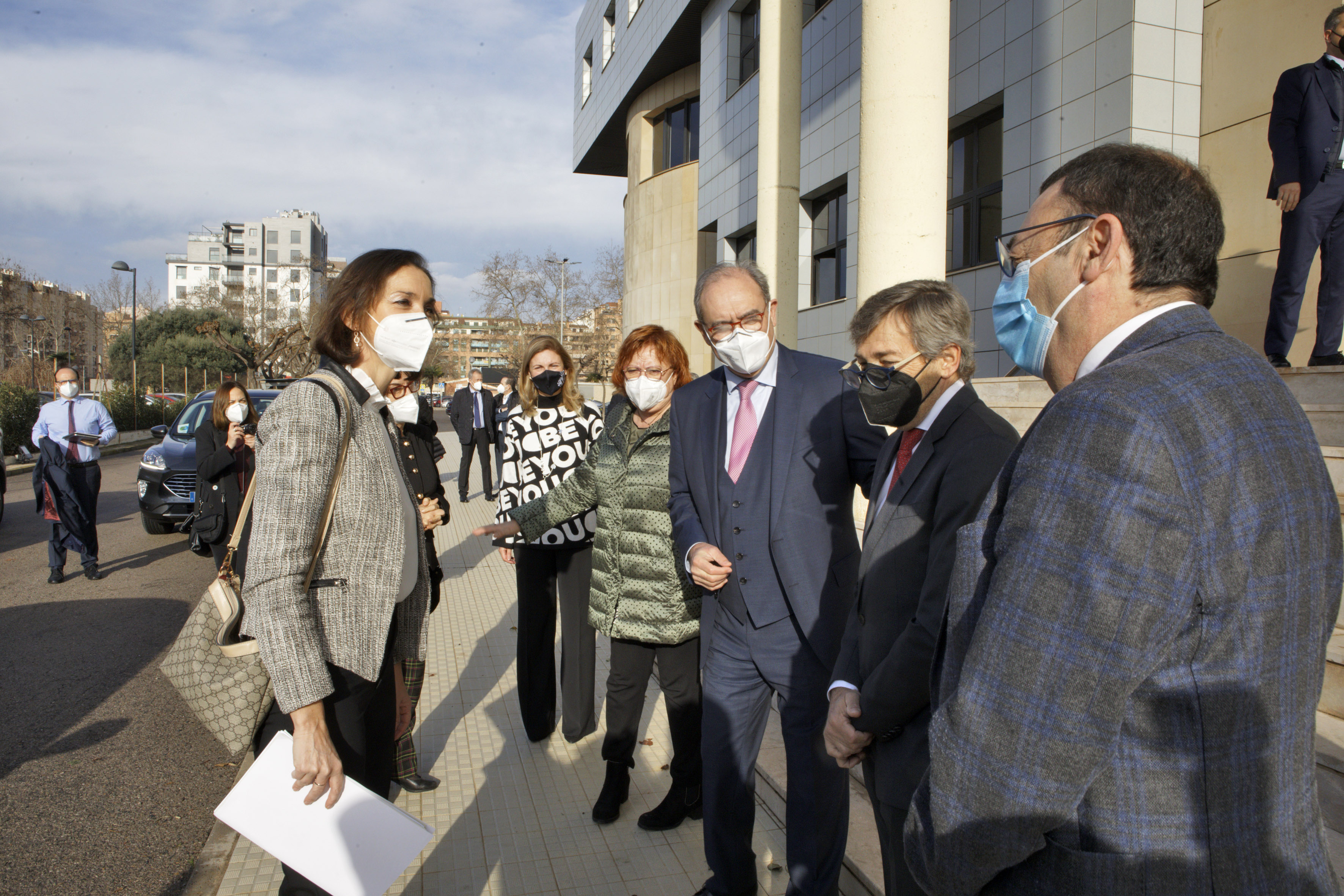 Visita a Castelló y reunión con Ascer de la ministra Reyes Maroto (Fotos: Antonio Pradas)