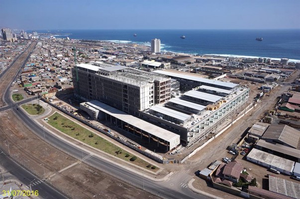Sacyr acaba el hospital de Antofagasta, uno de los mayores de Chile