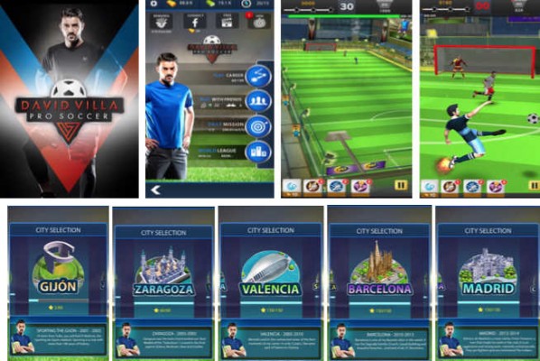 'David Villa Pro Soccer', un videojuego creado por 'El Guaje' para revivir sus goles y su carrera