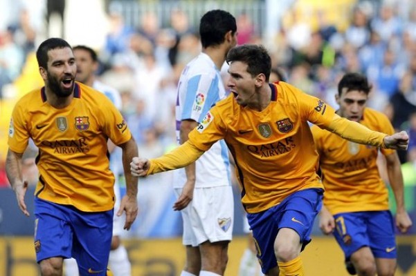 El Barça gana a domicilio al Málaga con sufrimiento